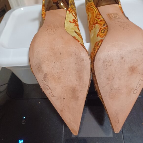 Aldo Baroque Patterned Stiletto Heel - Picture 5 of 5